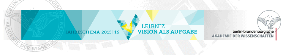 Symposium mit Abendvorträgen: “Leibniz: Vision als Aufgabe”