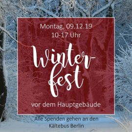 Winterfest am 09.12.19